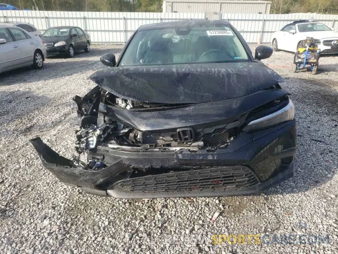 5 fotografías del automóvil dañado 19XFL2H51RE033929 HONDA CIVIC 2024