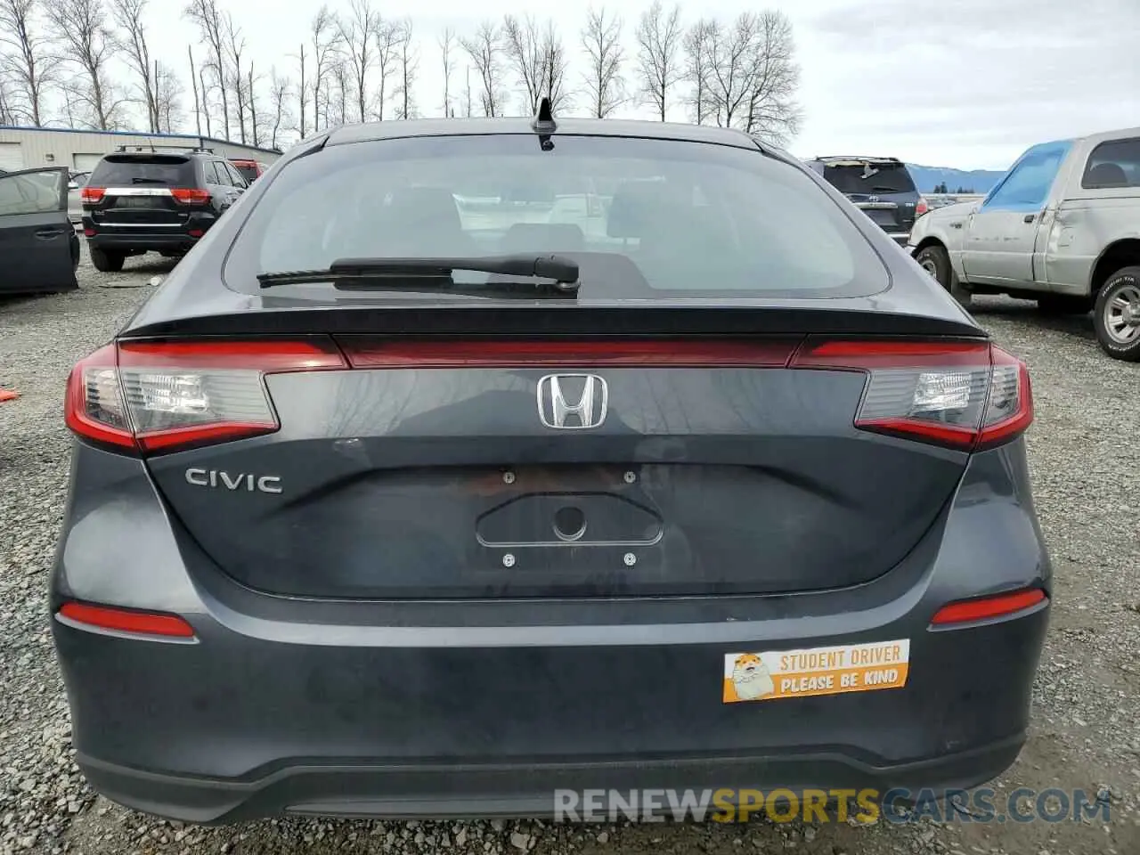 6 fotografías del automóvil dañado 19XFL2H53RE013441 HONDA CIVIC 2024