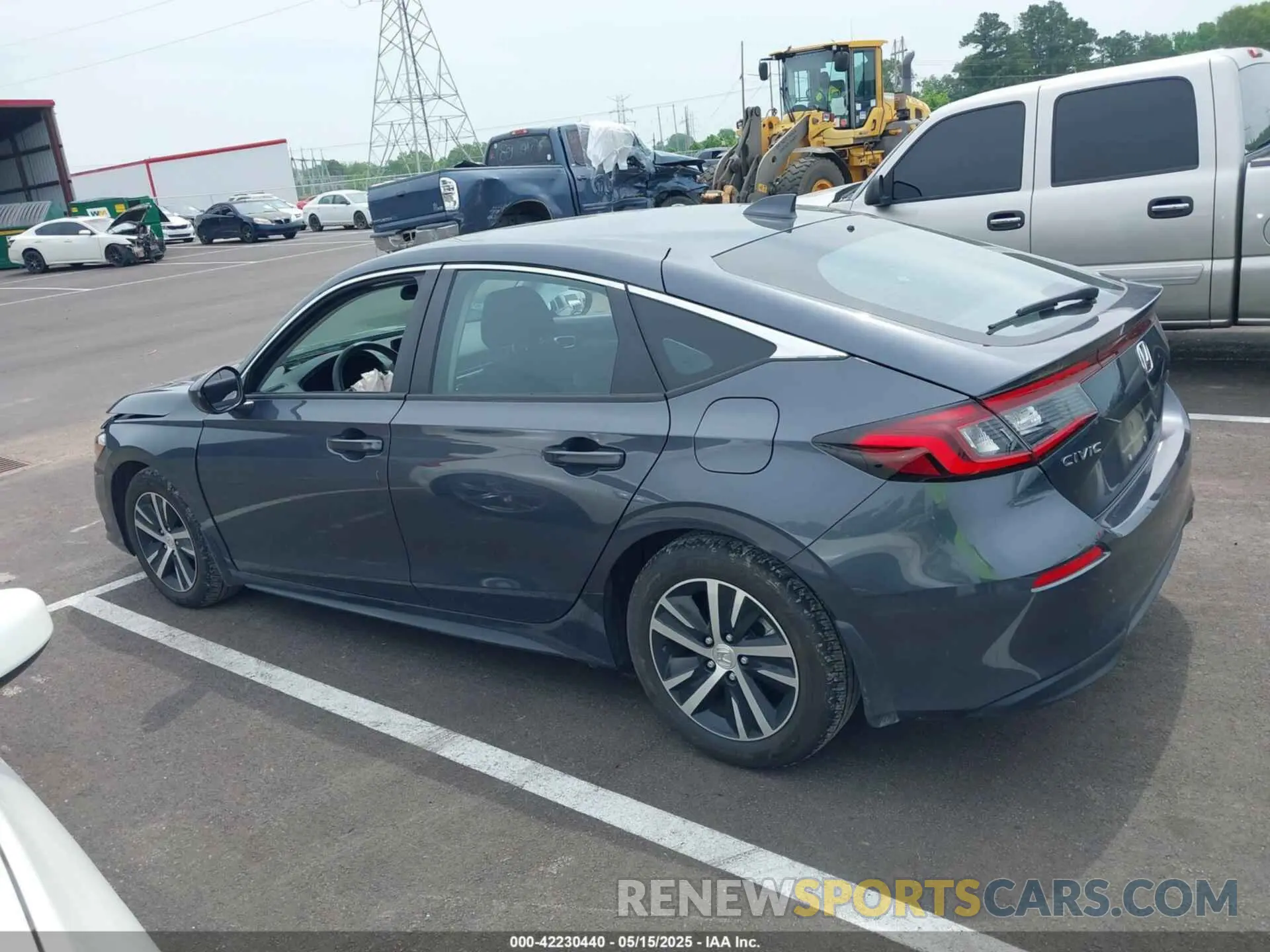 14 fotografías del automóvil dañado 19XFL2H57RE010719 HONDA CIVIC 2024