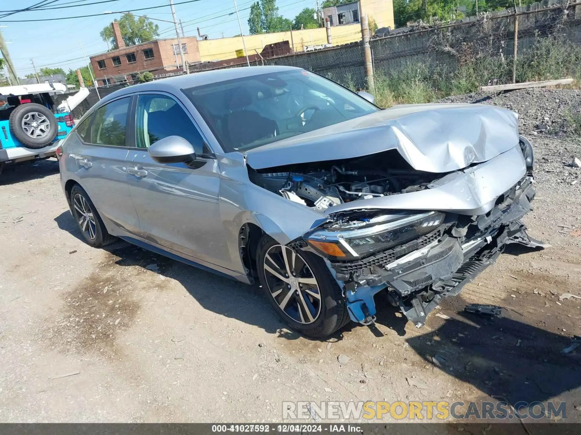 1 fotografías del automóvil dañado 19XFL2H58RE006016 HONDA CIVIC 2024