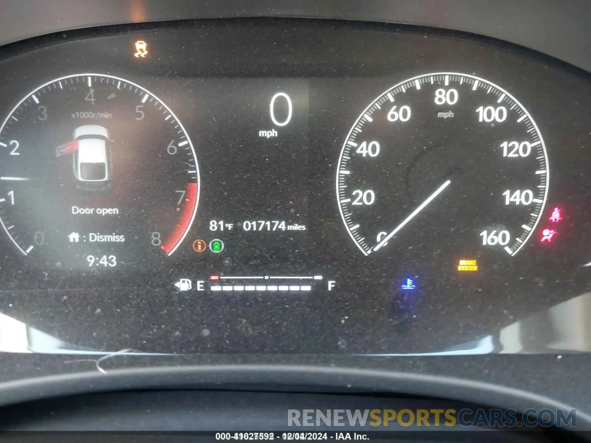 7 fotografías del automóvil dañado 19XFL2H58RE006016 HONDA CIVIC 2024