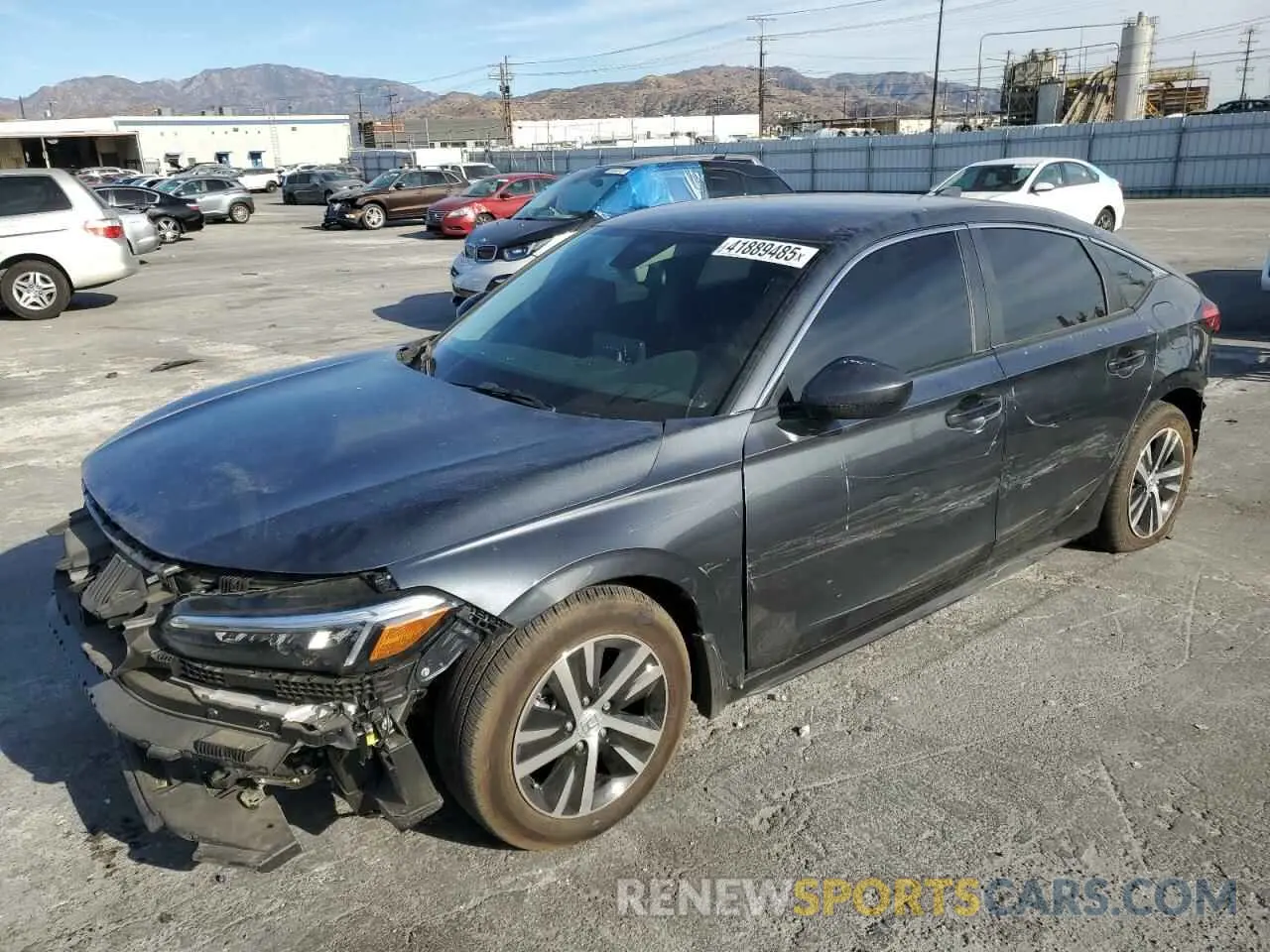 1 fotografías del automóvil dañado 19XFL2H58RE041378 HONDA CIVIC 2024