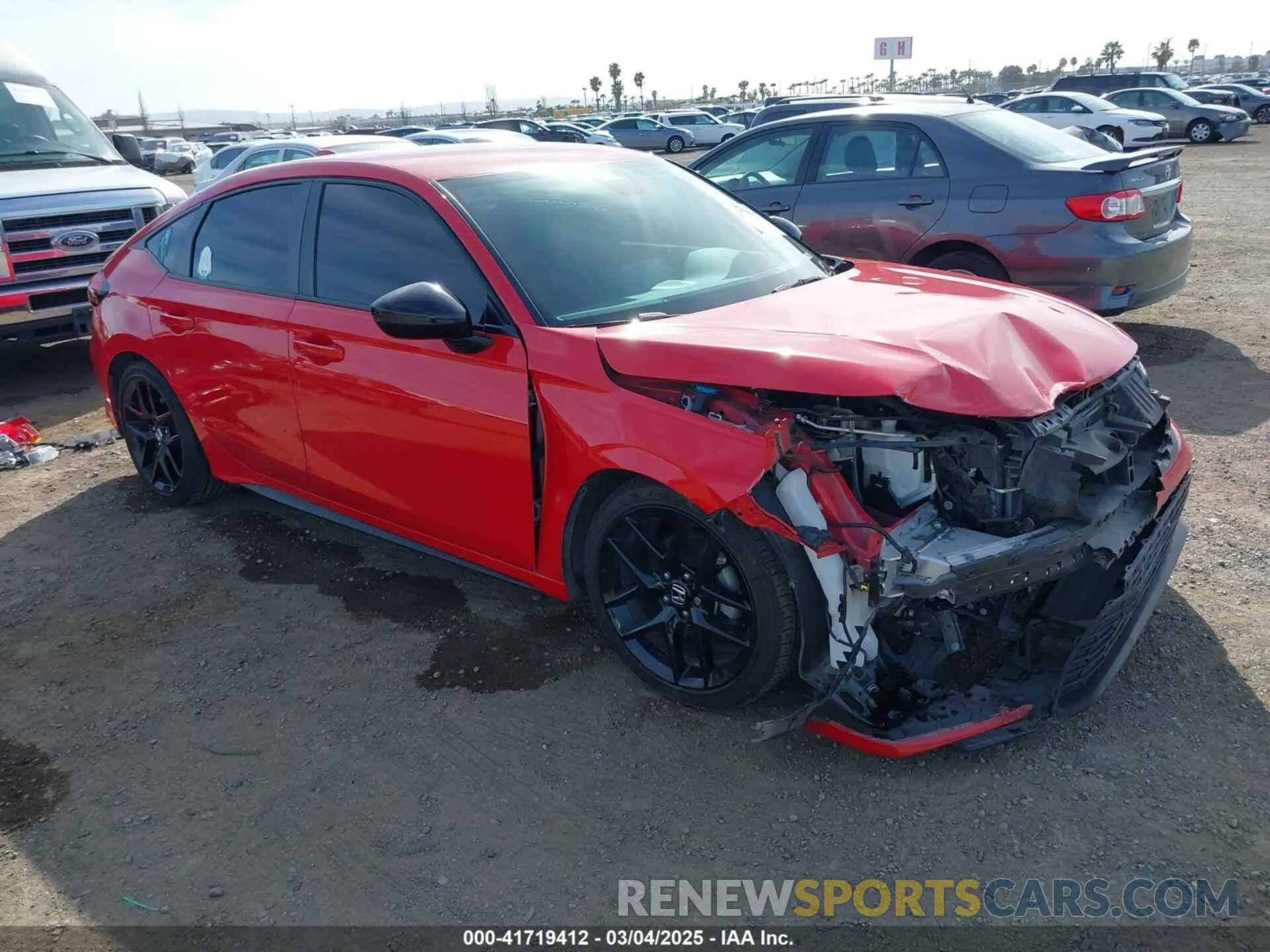 1 fotografías del automóvil dañado 19XFL2H80RE016128 HONDA CIVIC 2024
