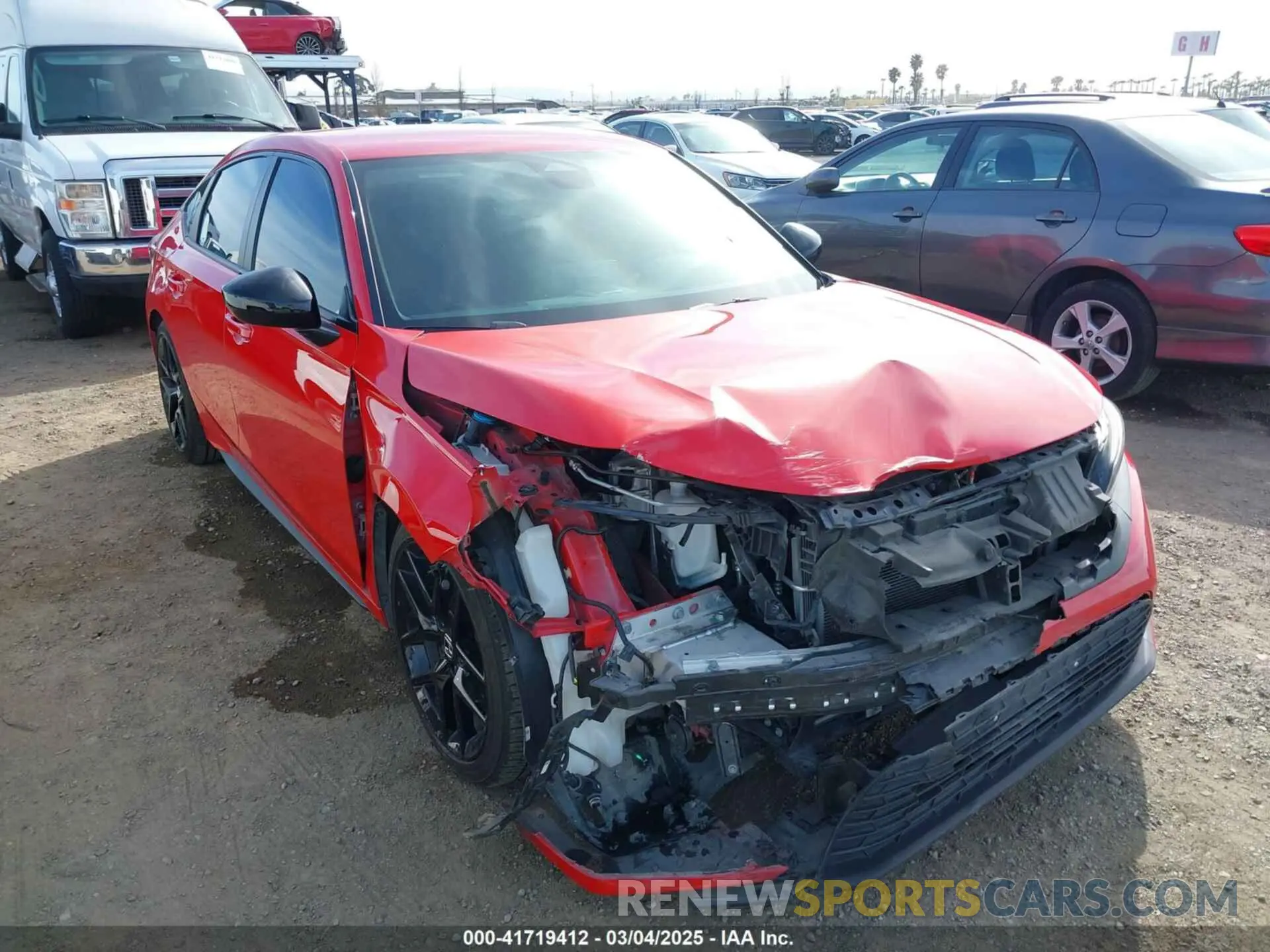 6 fotografías del automóvil dañado 19XFL2H80RE016128 HONDA CIVIC 2024