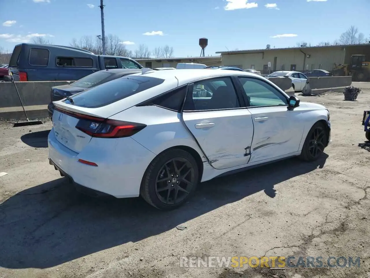 3 fotografías del automóvil dañado 19XFL2H80RE039070 HONDA CIVIC 2024