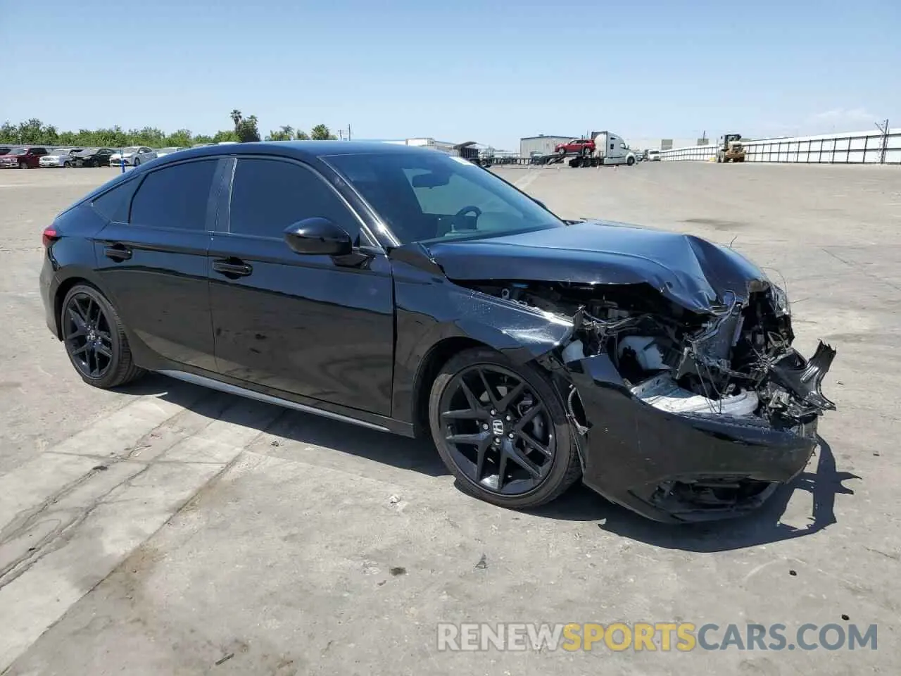 4 fotografías del automóvil dañado 19XFL2H81RE022889 HONDA CIVIC 2024
