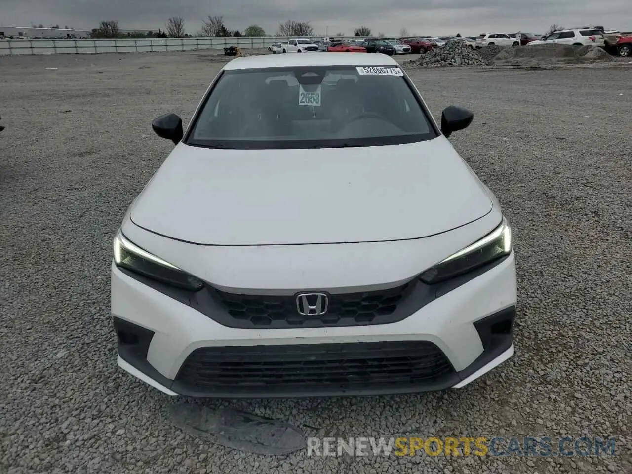 5 fotografías del automóvil dañado 19XFL2H81RE030331 HONDA CIVIC 2024