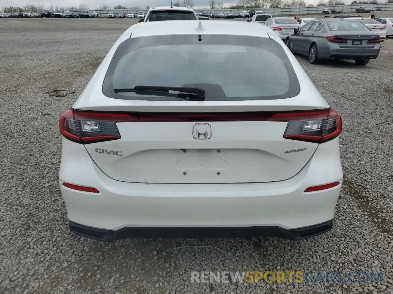 6 fotografías del automóvil dañado 19XFL2H81RE030331 HONDA CIVIC 2024