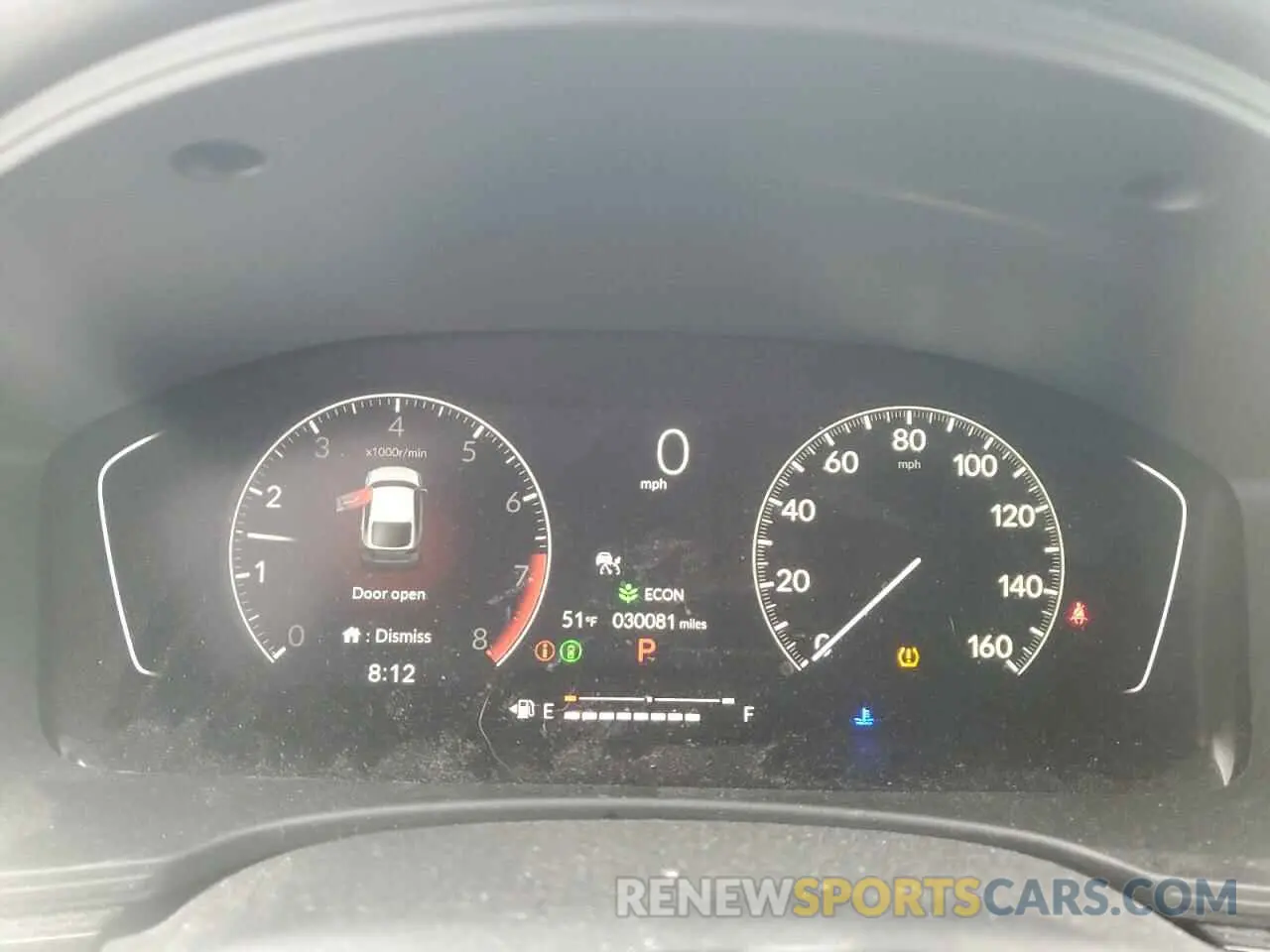 9 fotografías del automóvil dañado 19XFL2H81RE030331 HONDA CIVIC 2024