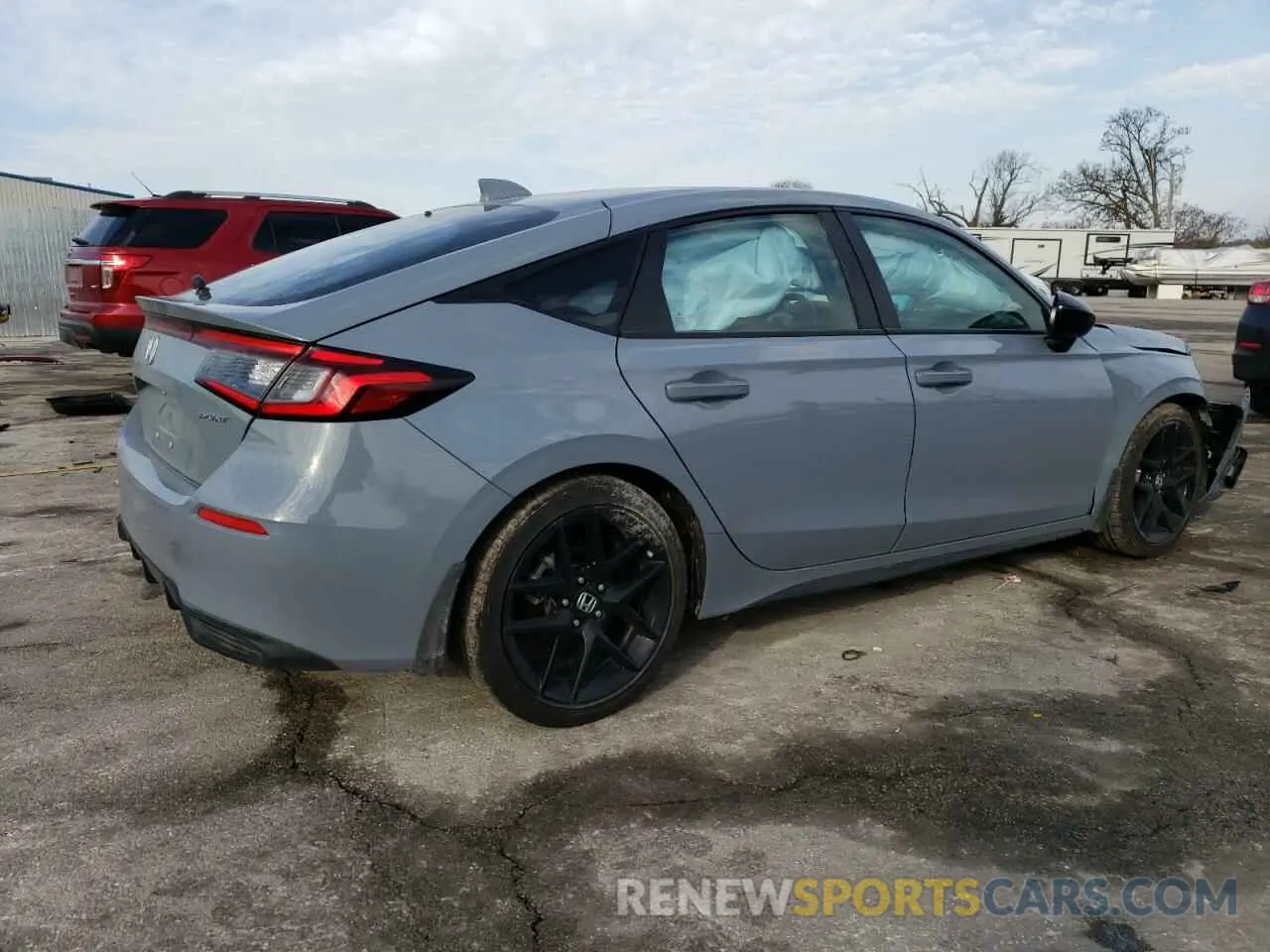 3 fotografías del automóvil dañado 19XFL2H82RE011996 HONDA CIVIC 2024
