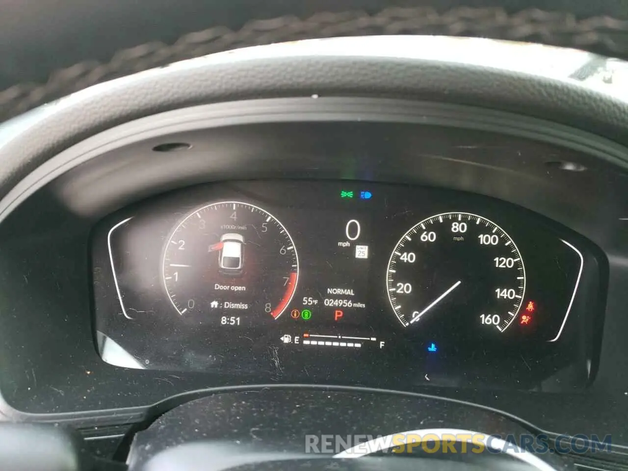 9 fotografías del automóvil dañado 19XFL2H82RE011996 HONDA CIVIC 2024