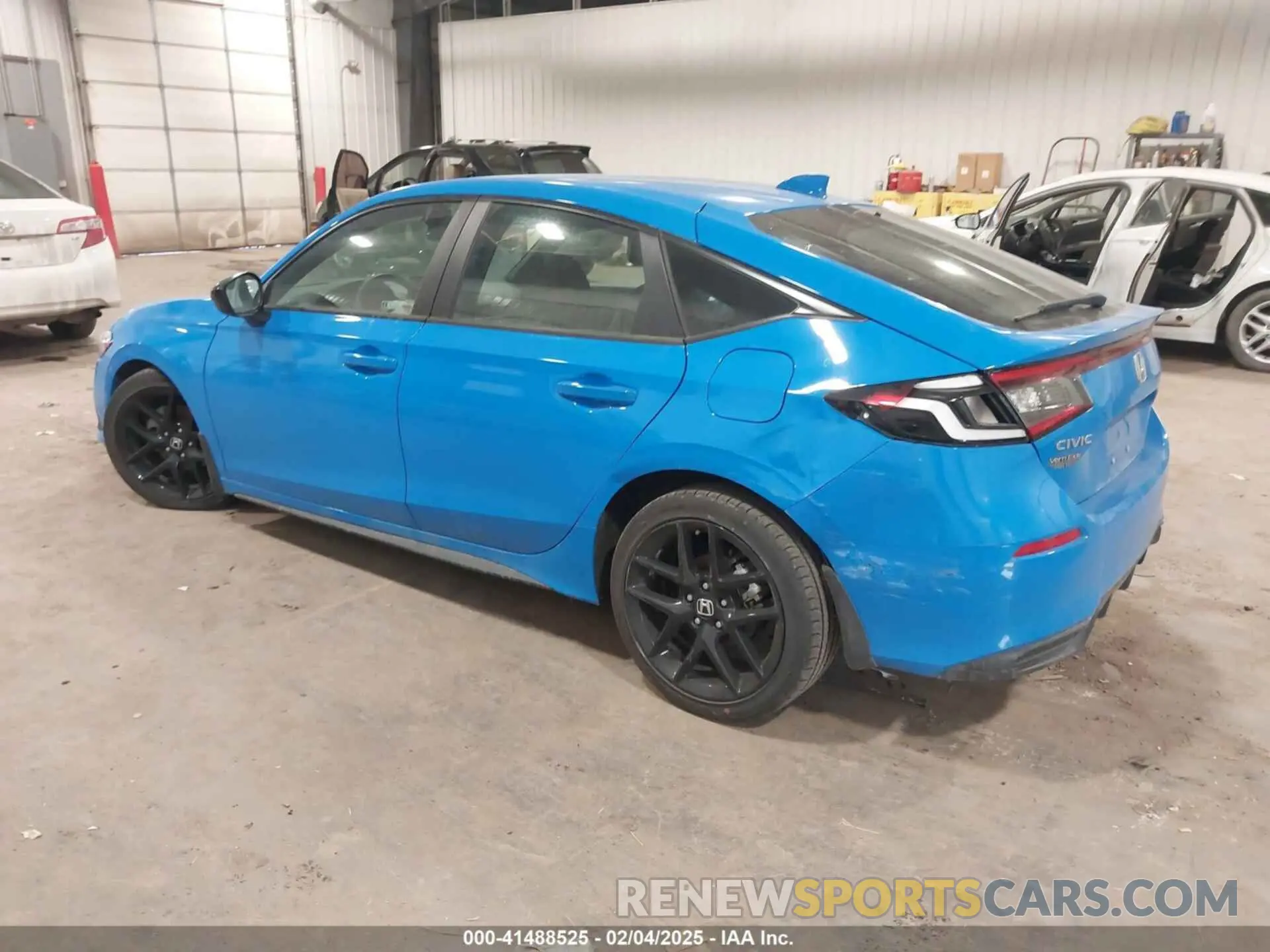 3 fotografías del automóvil dañado 19XFL2H82RE025459 HONDA CIVIC 2024