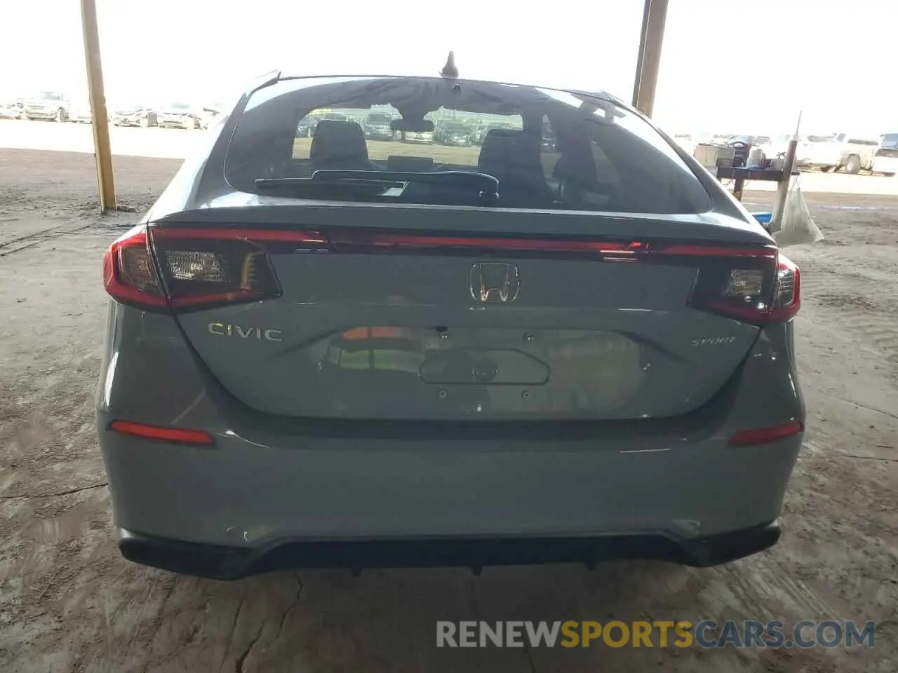 6 fotografías del automóvil dañado 19XFL2H83RE010517 HONDA CIVIC 2024