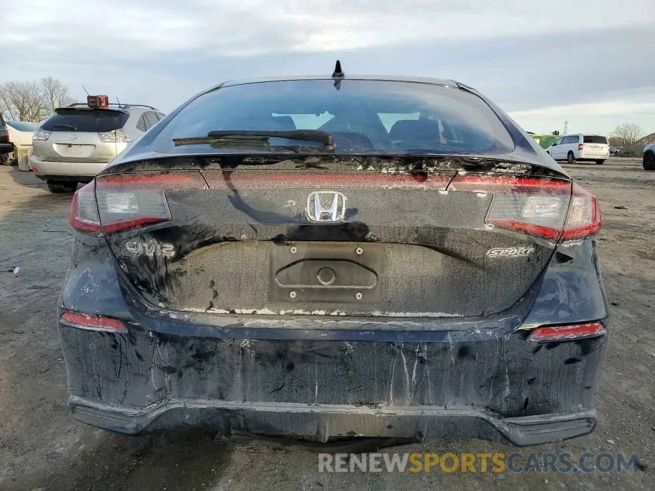 6 fotografías del automóvil dañado 19XFL2H83RE018522 HONDA CIVIC 2024