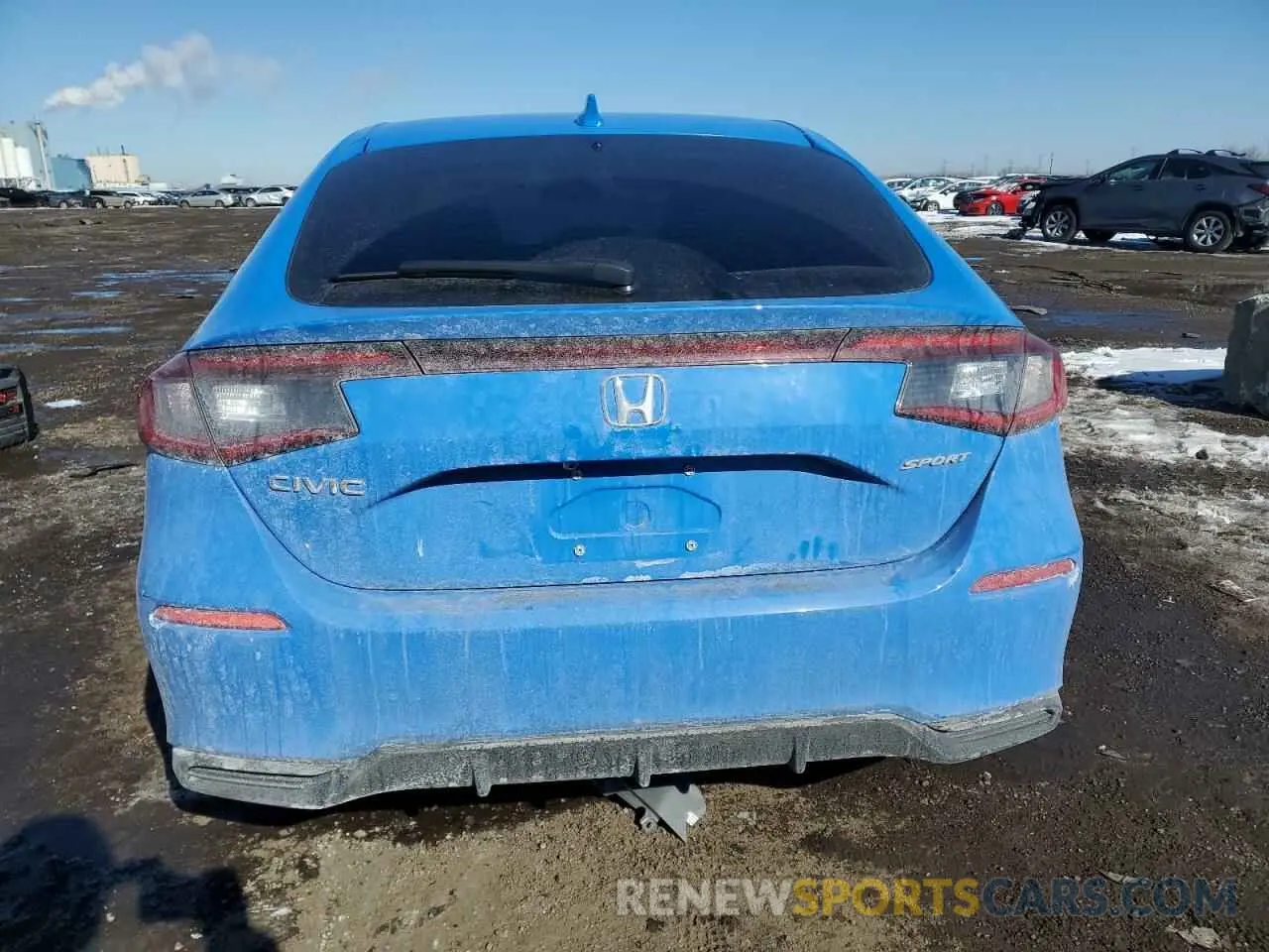 6 fotografías del automóvil dañado 19XFL2H83RE024983 HONDA CIVIC 2024
