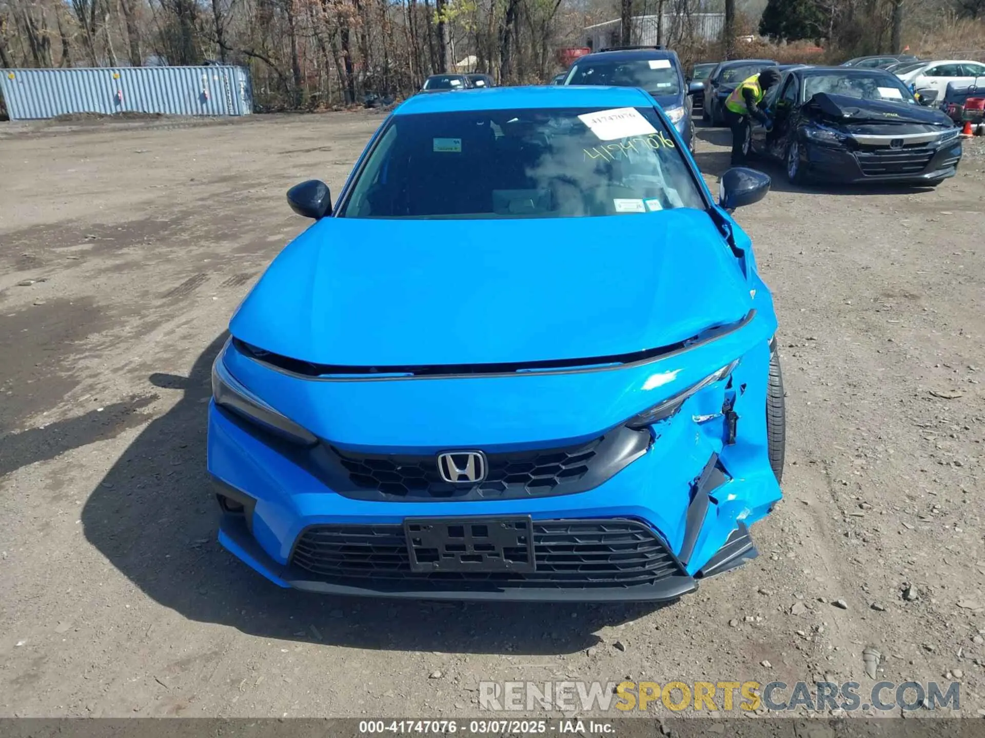 12 fotografías del automóvil dañado 19XFL2H83RE042223 HONDA CIVIC 2024
