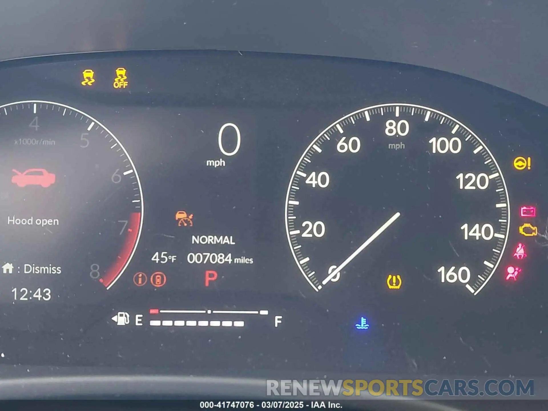 7 fotografías del automóvil dañado 19XFL2H83RE042223 HONDA CIVIC 2024