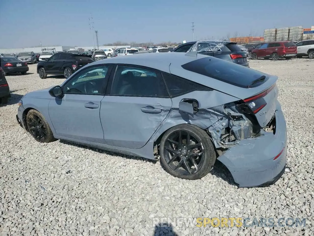 2 fotografías del automóvil dañado 19XFL2H84RE005004 HONDA CIVIC 2024