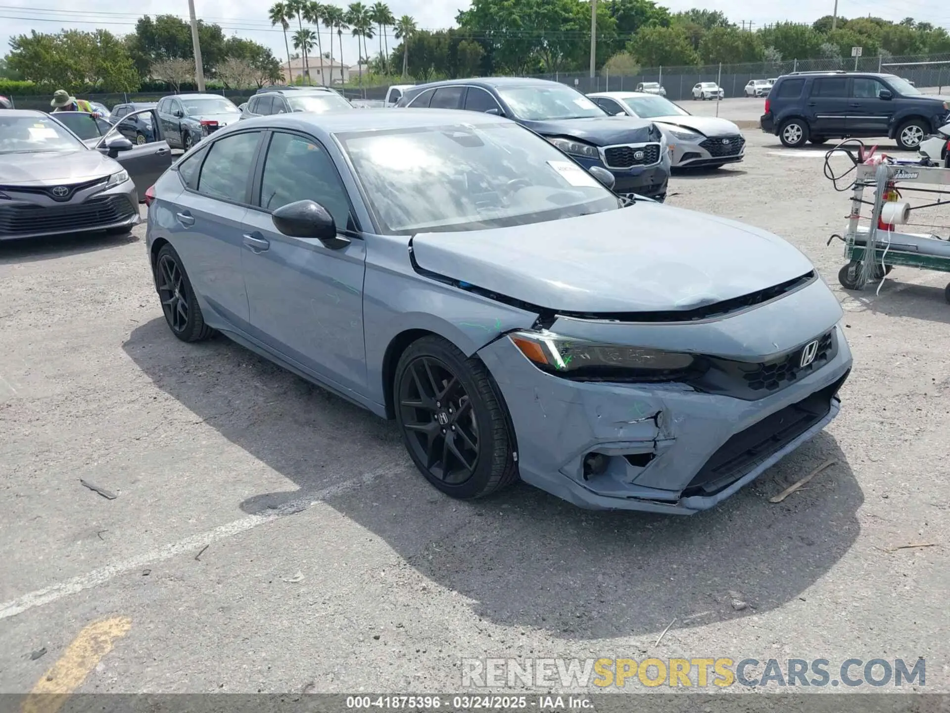 1 fotografías del automóvil dañado 19XFL2H84RE010655 HONDA CIVIC 2024