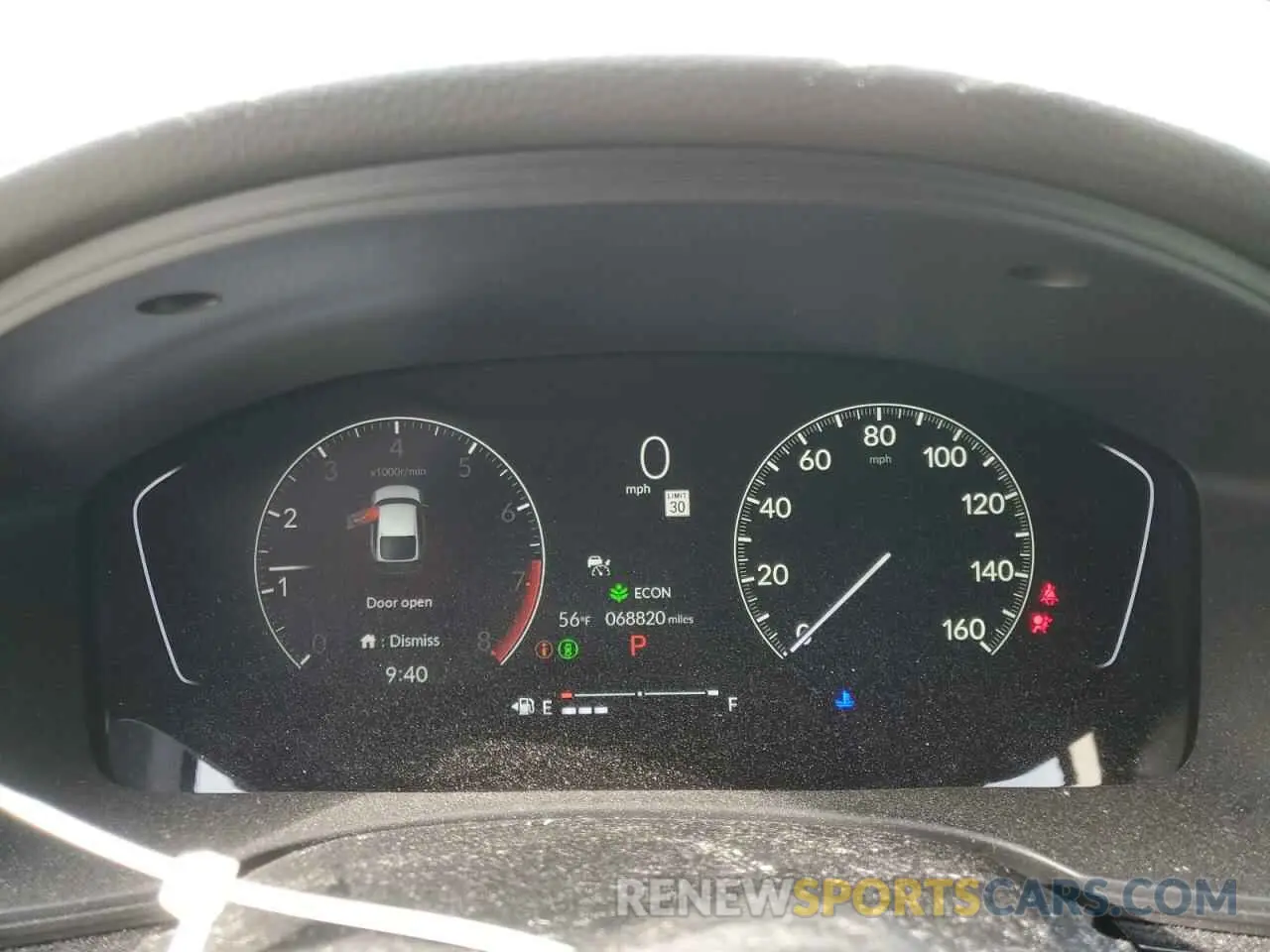 9 fotografías del automóvil dañado 19XFL2H84RE019050 HONDA CIVIC 2024