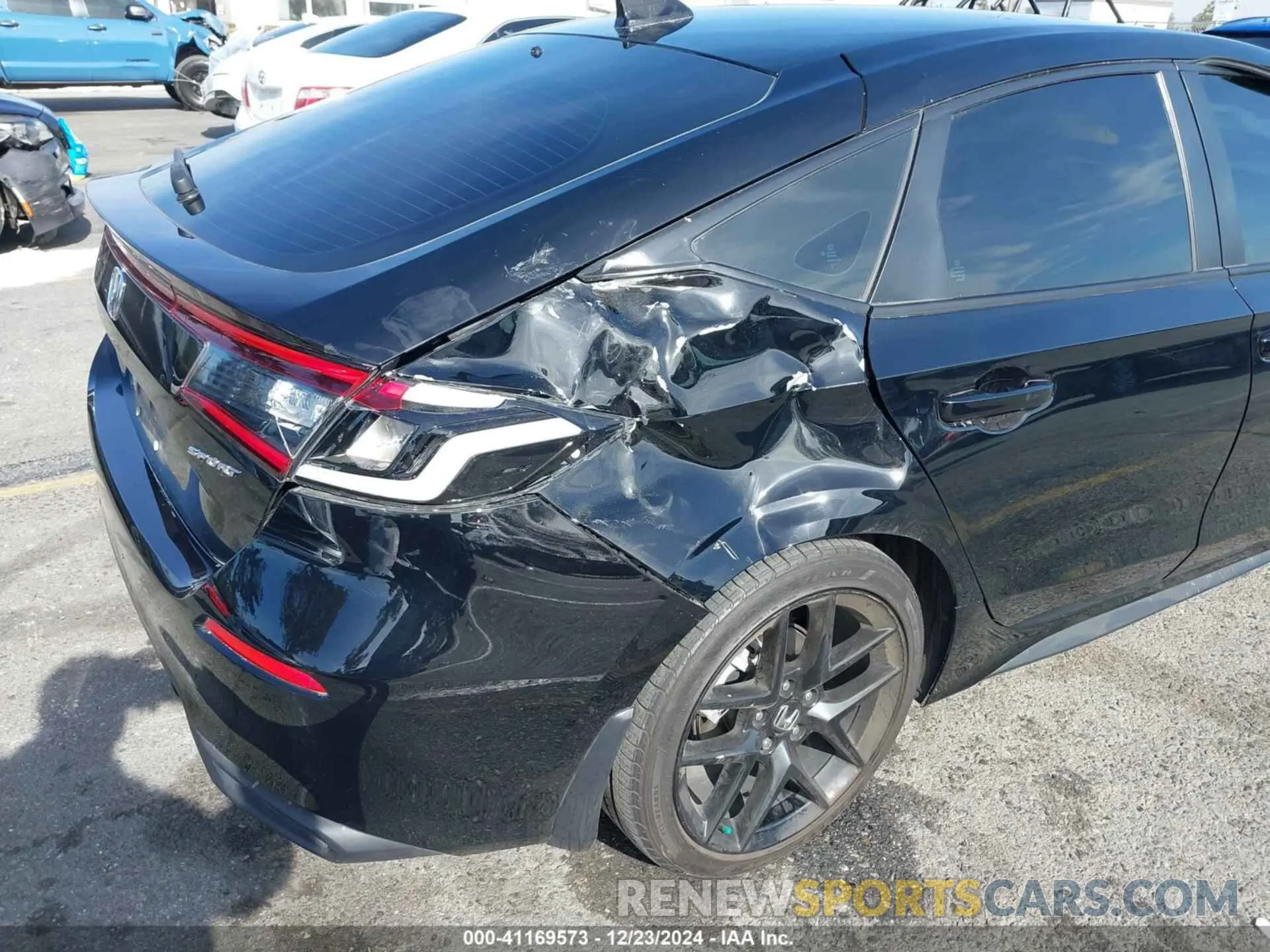 18 fotografías del automóvil dañado 19XFL2H84RE019629 HONDA CIVIC 2024