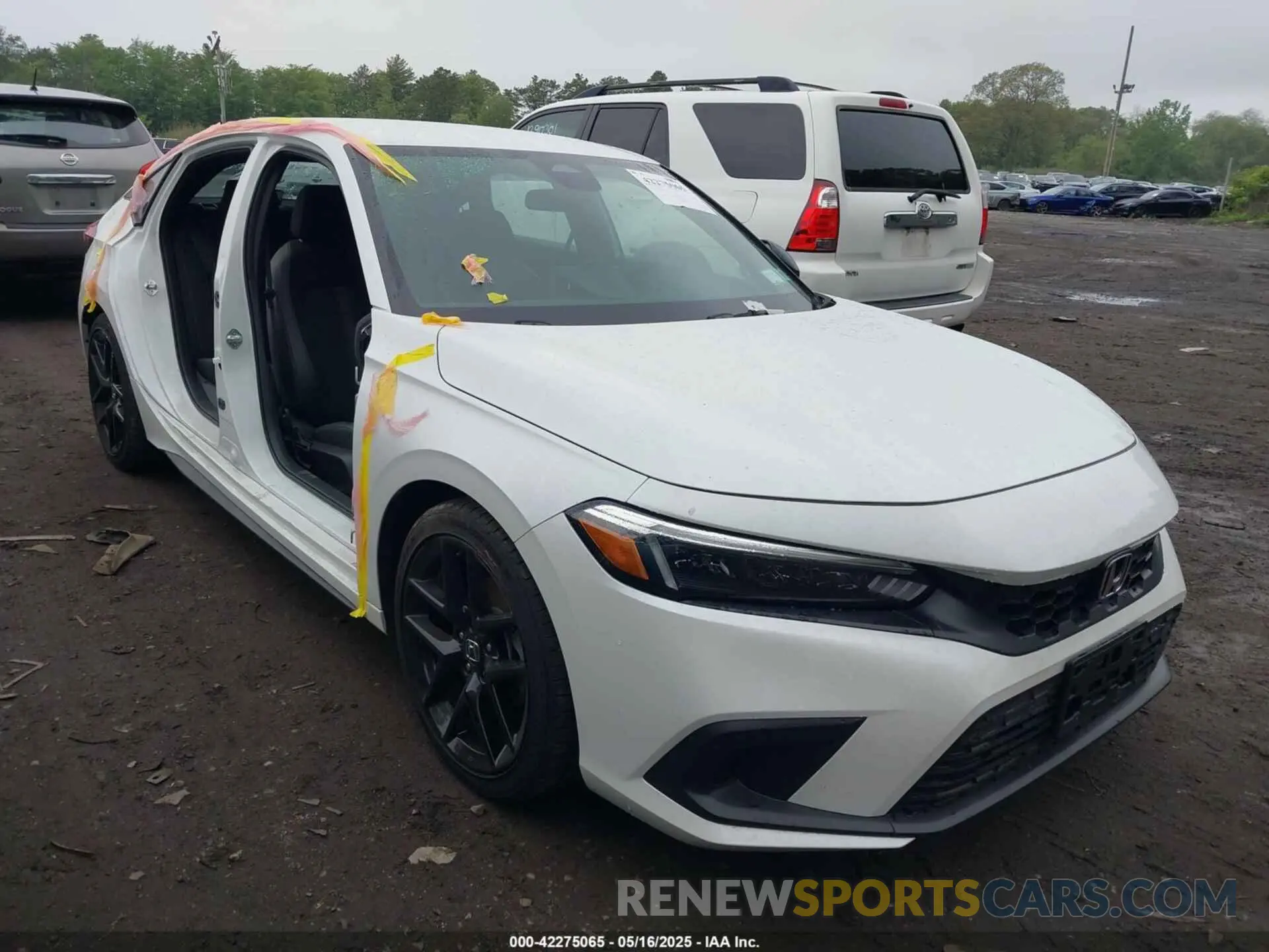 6 fotografías del automóvil dañado 19XFL2H84RE030260 HONDA CIVIC 2024