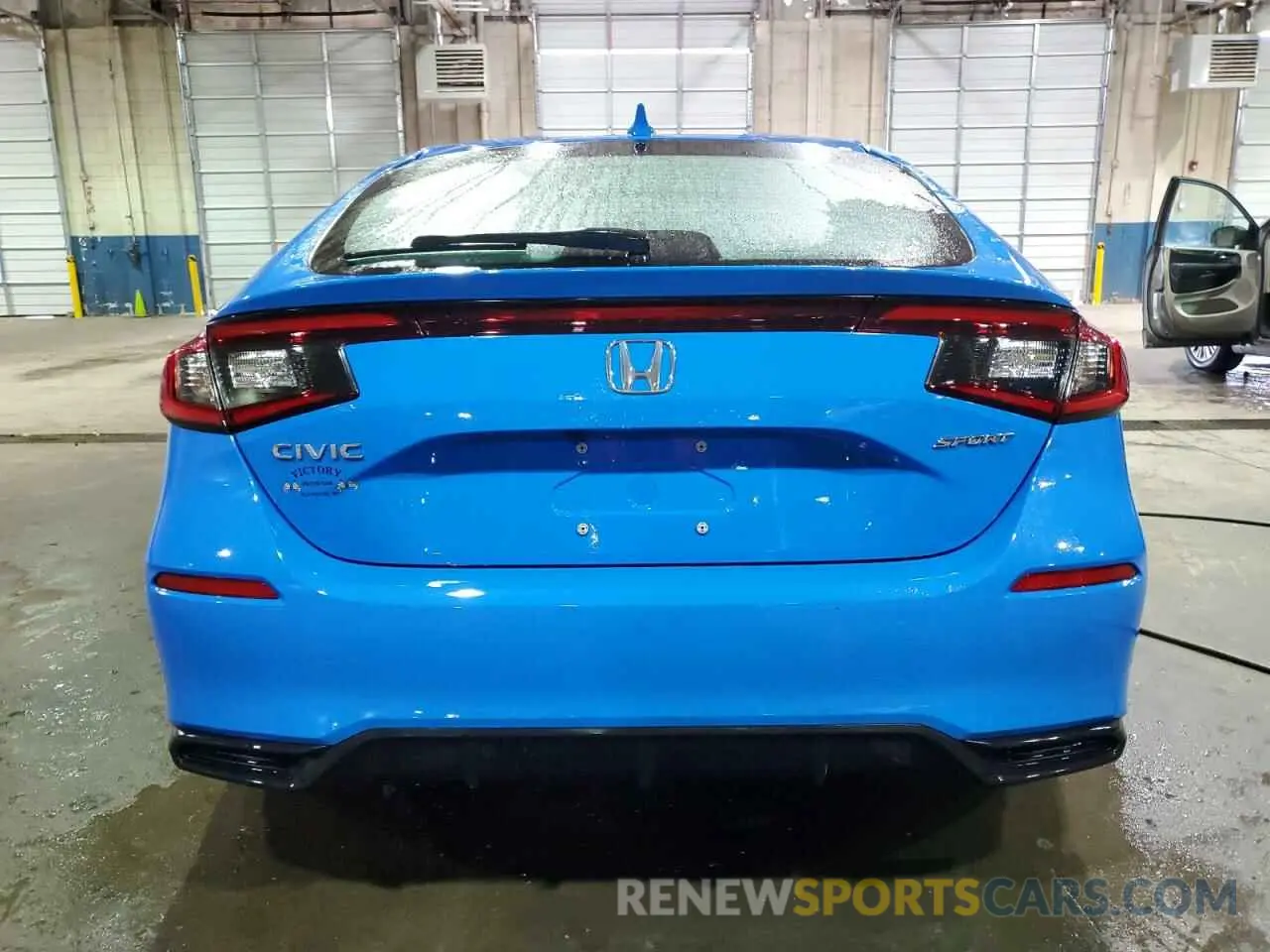 6 fotografías del automóvil dañado 19XFL2H85RE000300 HONDA CIVIC 2024