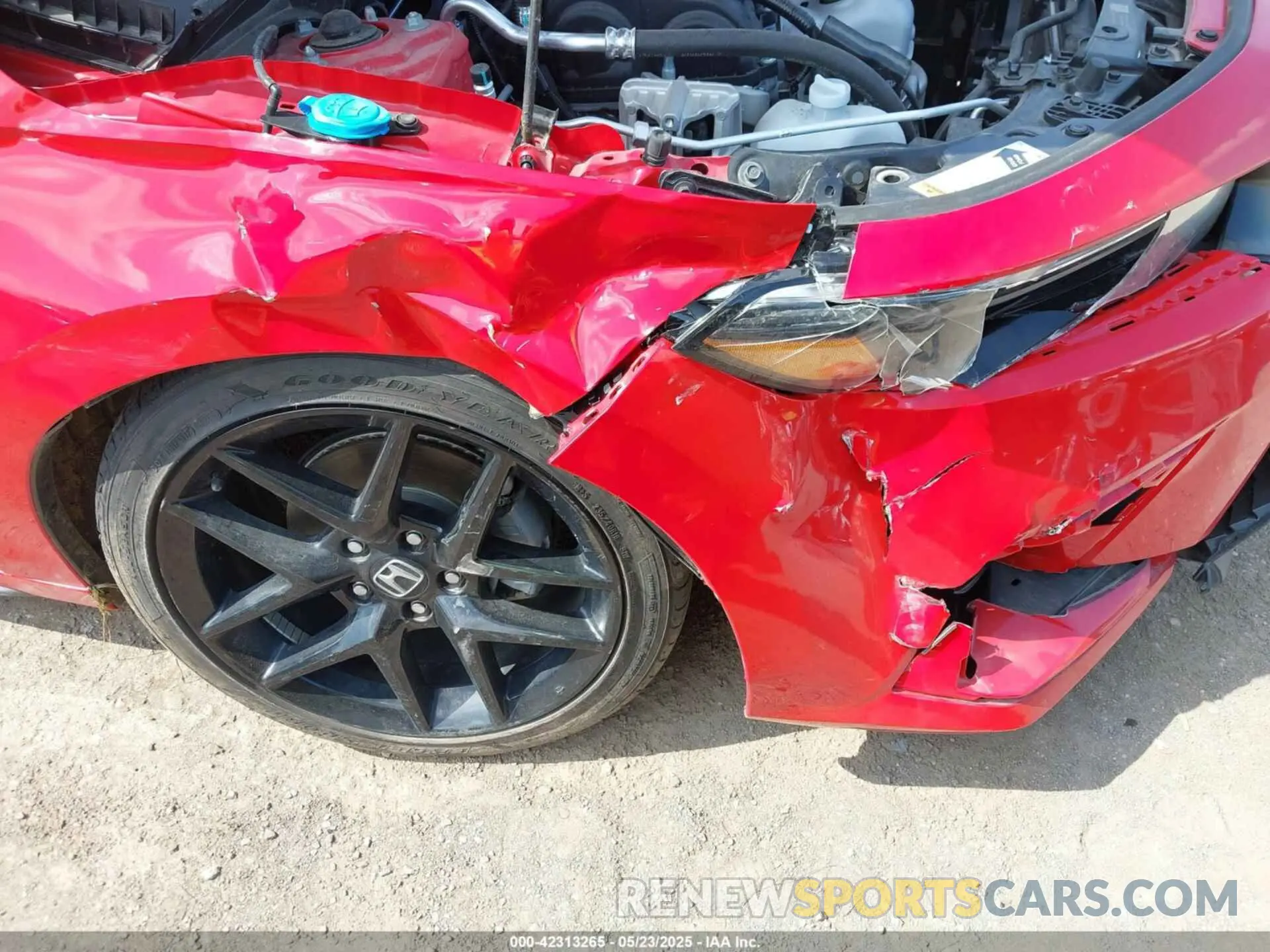 6 fotografías del automóvil dañado 19XFL2H85RE032485 HONDA CIVIC 2024
