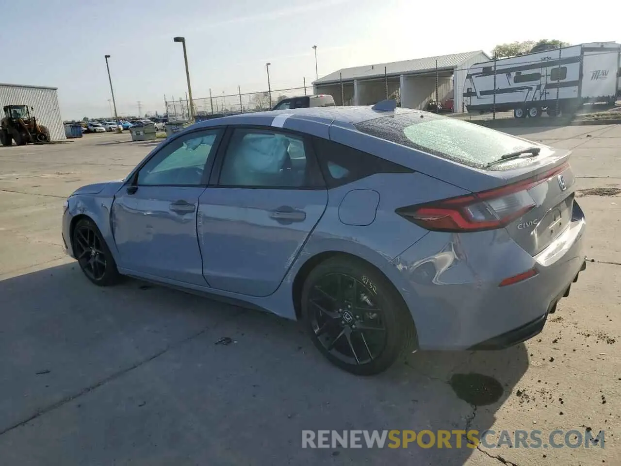2 fotografías del automóvil dañado 19XFL2H85RE039873 HONDA CIVIC 2024