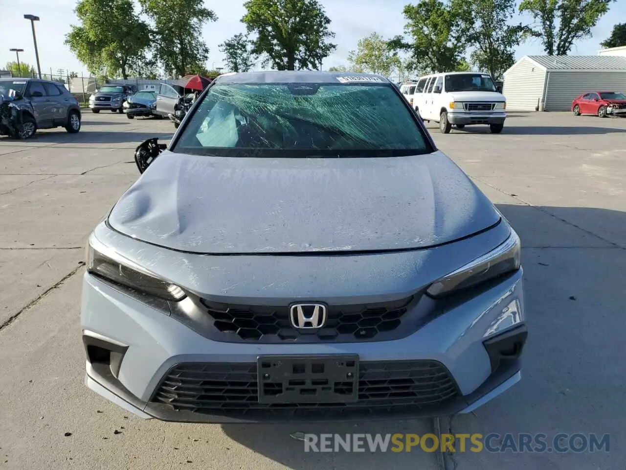 5 fotografías del automóvil dañado 19XFL2H85RE039873 HONDA CIVIC 2024