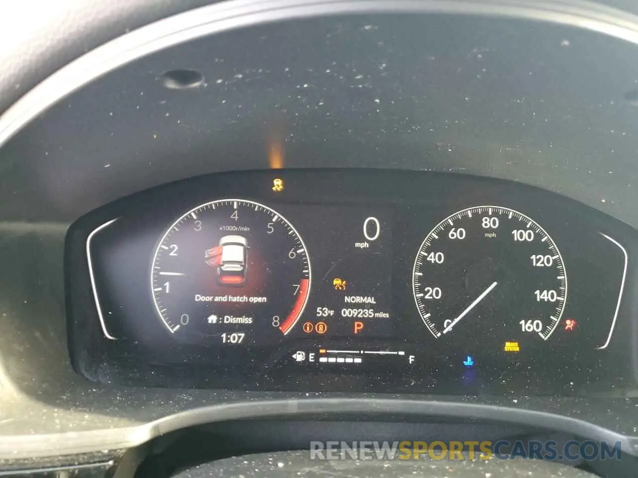 9 fotografías del automóvil dañado 19XFL2H85RE039873 HONDA CIVIC 2024