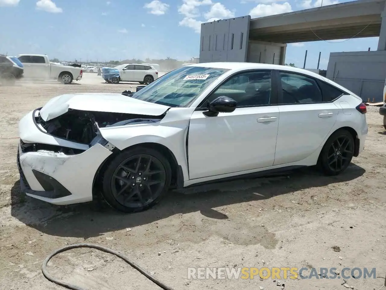1 fotografías del automóvil dañado 19XFL2H86RE002038 HONDA CIVIC 2024