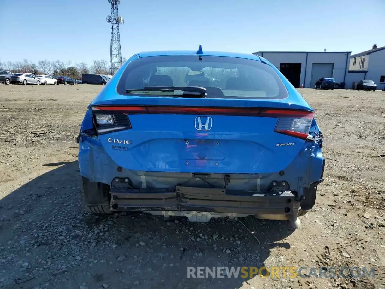 6 fotografías del automóvil dañado 19XFL2H86RE021771 HONDA CIVIC 2024