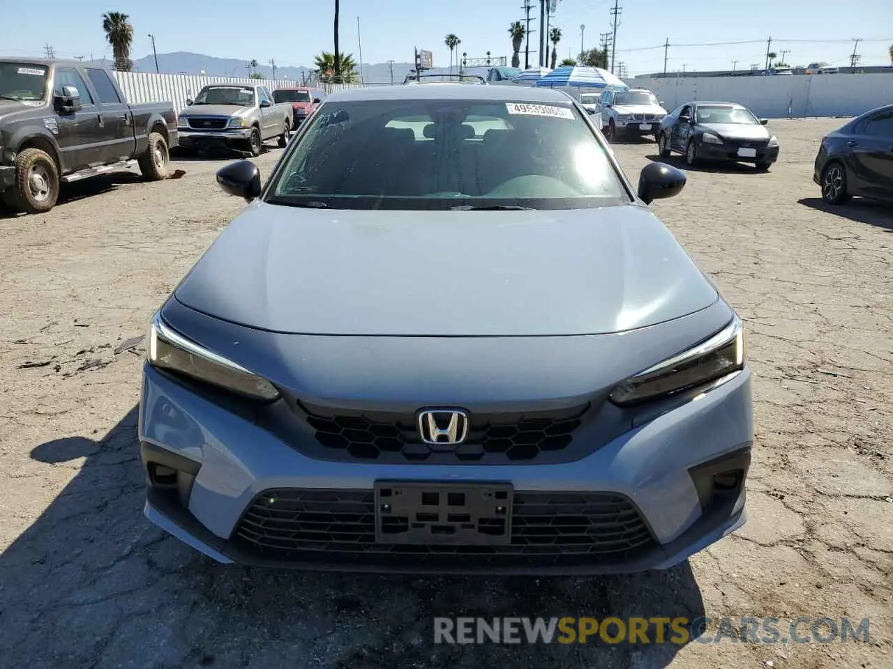 5 fotografías del automóvil dañado 19XFL2H87RE026526 HONDA CIVIC 2024