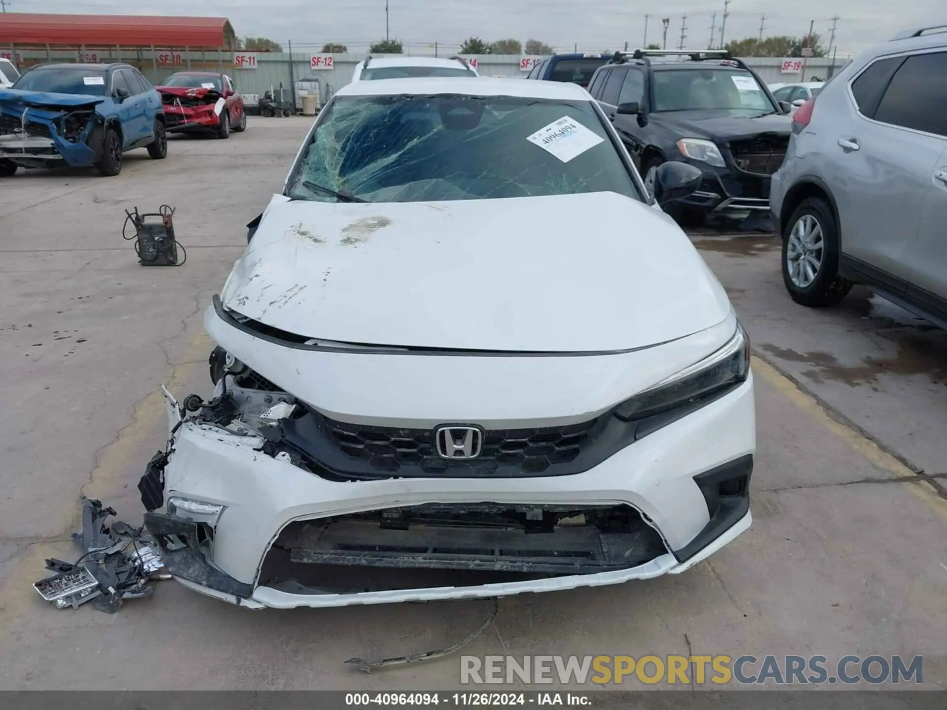 11 fotografías del automóvil dañado 19XFL2H88RE021853 HONDA CIVIC 2024