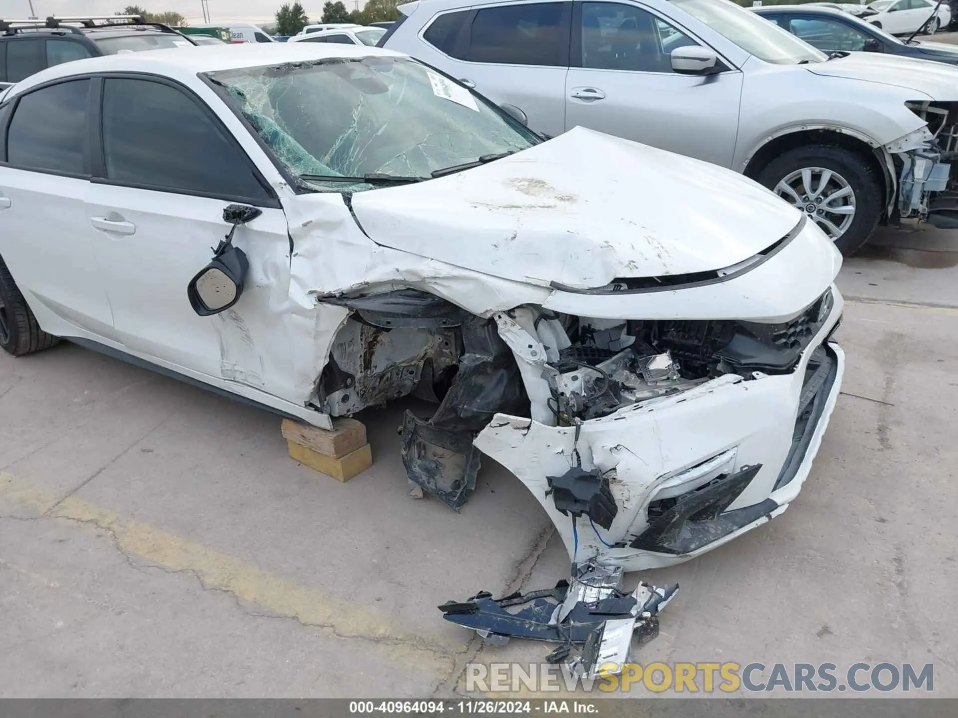 6 fotografías del automóvil dañado 19XFL2H88RE021853 HONDA CIVIC 2024