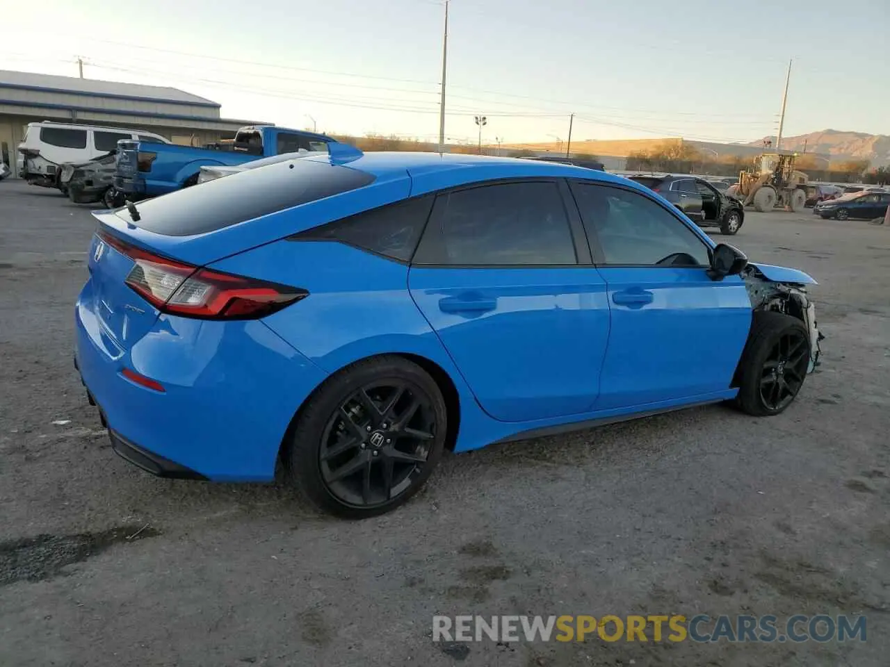 3 fotografías del automóvil dañado 19XFL2H88RE022128 HONDA CIVIC 2024