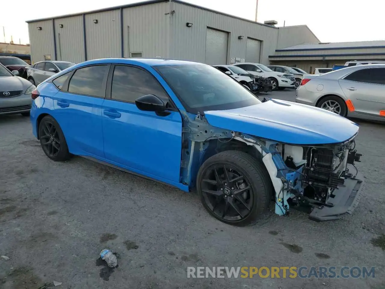 4 fotografías del automóvil dañado 19XFL2H88RE022128 HONDA CIVIC 2024