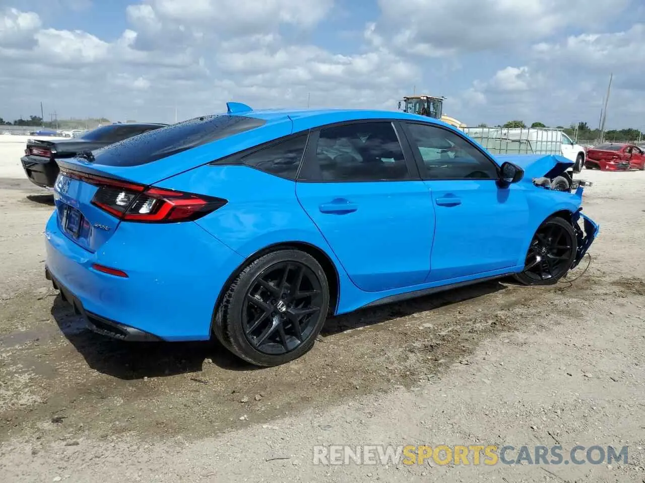 3 fotografías del automóvil dañado 19XFL2H88RE025160 HONDA CIVIC 2024