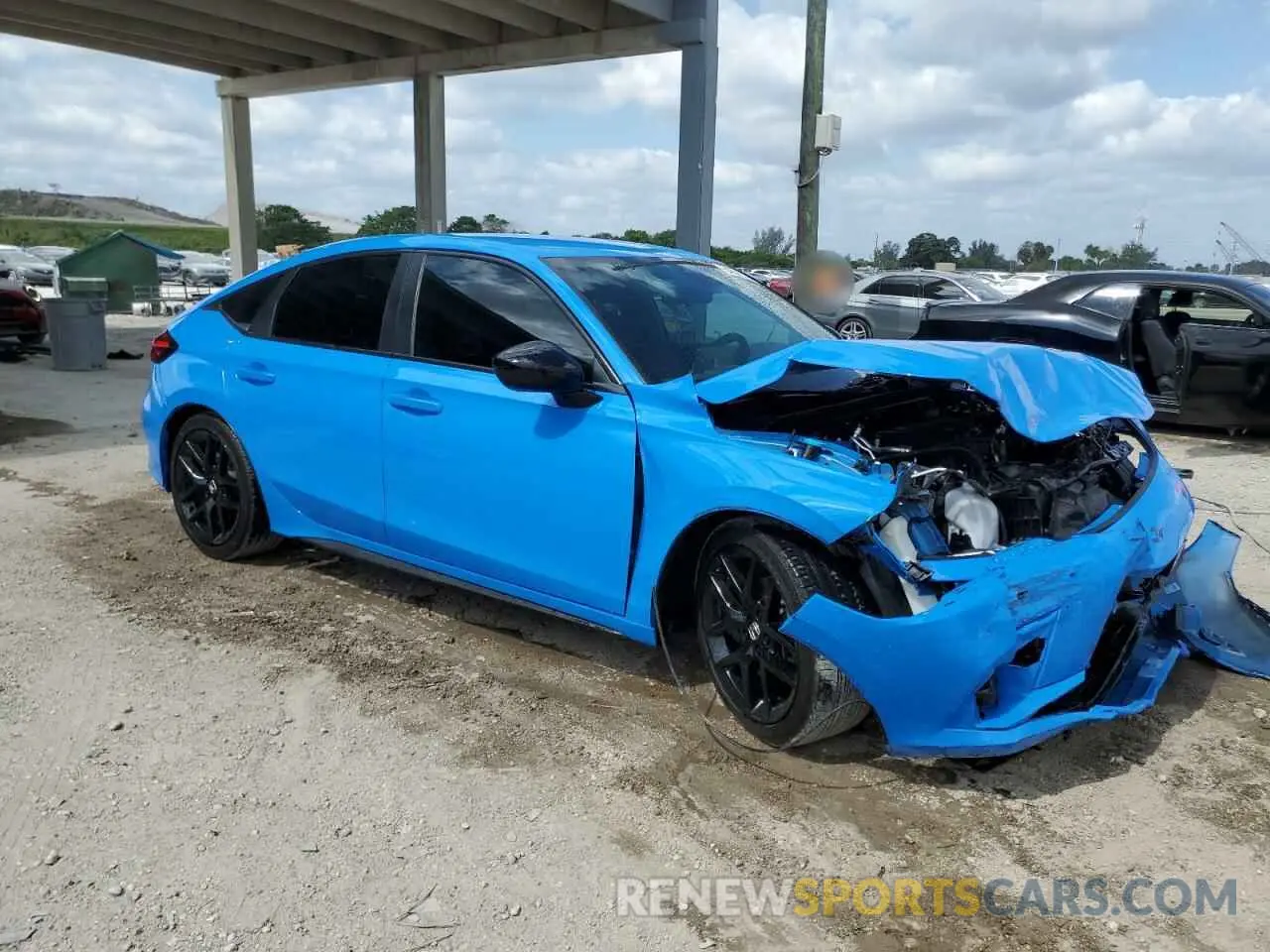 4 fotografías del automóvil dañado 19XFL2H88RE025160 HONDA CIVIC 2024
