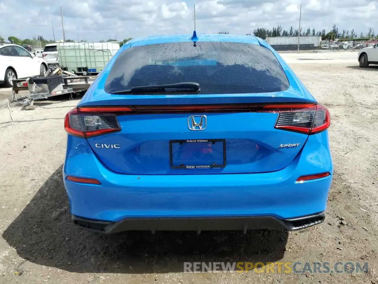 6 fotografías del automóvil dañado 19XFL2H88RE025160 HONDA CIVIC 2024