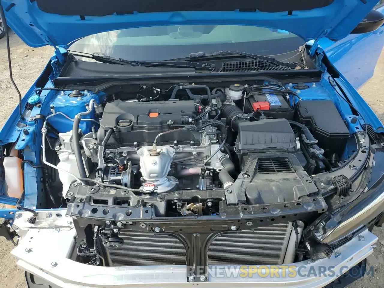 11 fotografías del automóvil dañado 19XFL2H88RE029130 HONDA CIVIC 2024