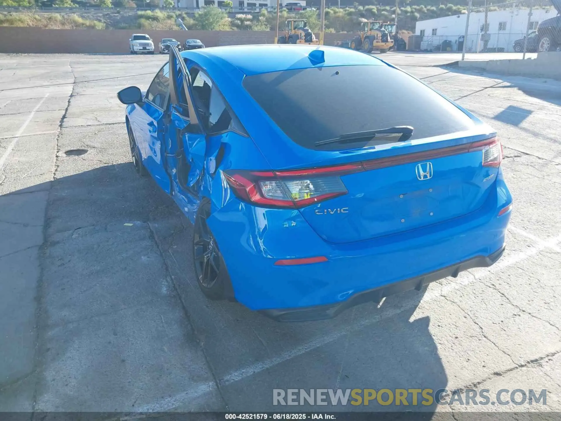 3 fotografías del automóvil dañado 19XFL2H88RE032903 HONDA CIVIC 2024