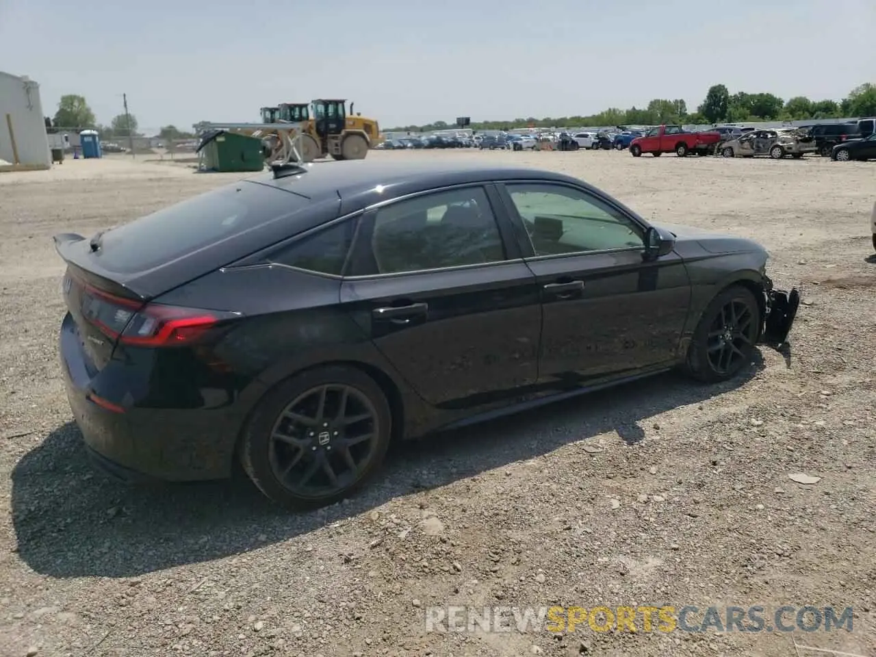 3 fotografías del automóvil dañado 19XFL2H88RE034277 HONDA CIVIC 2024