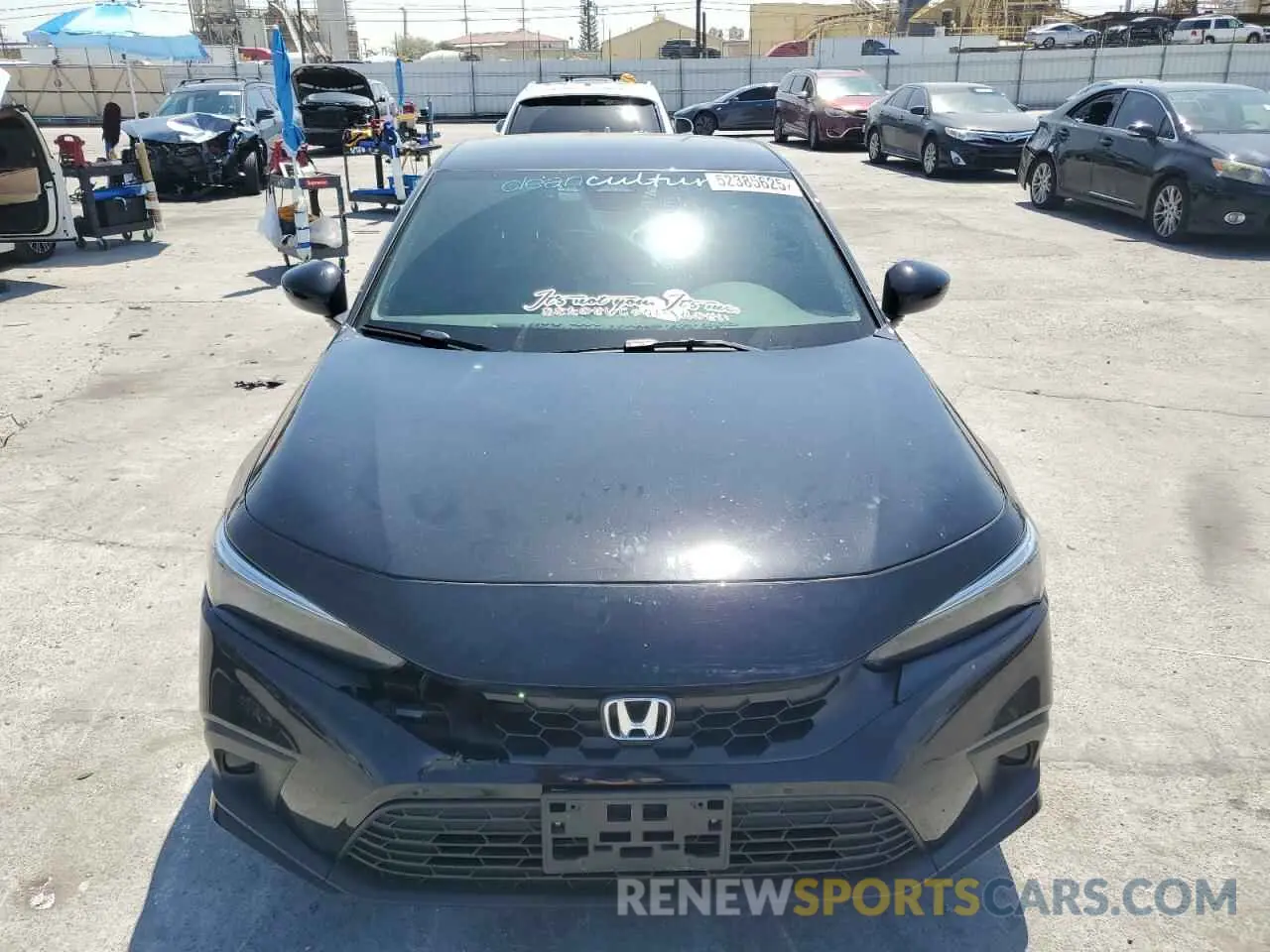 5 fotografías del automóvil dañado 19XFL2H88RE037938 HONDA CIVIC 2024
