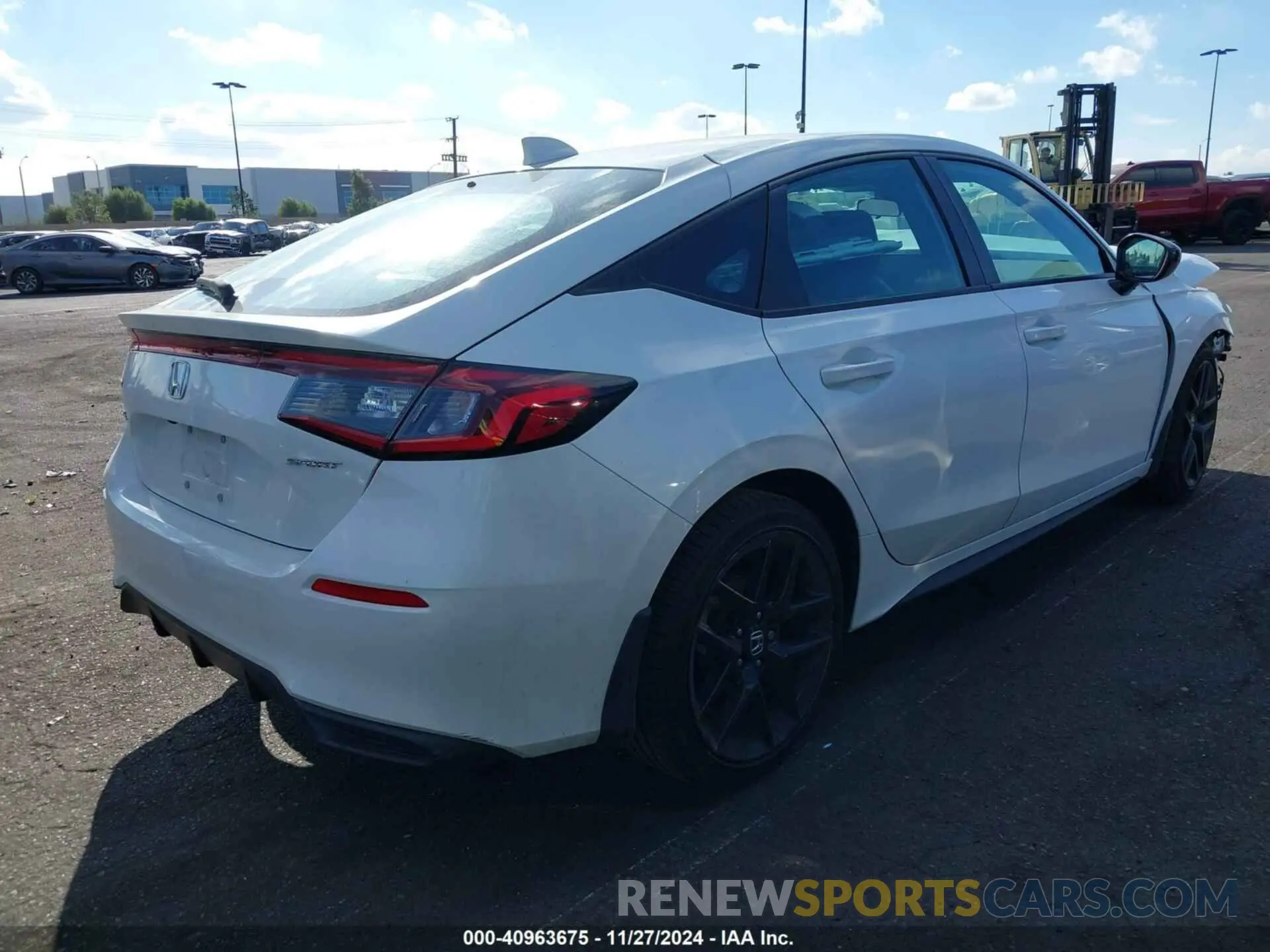 4 fotografías del automóvil dañado 19XFL2H89RE015009 HONDA CIVIC 2024