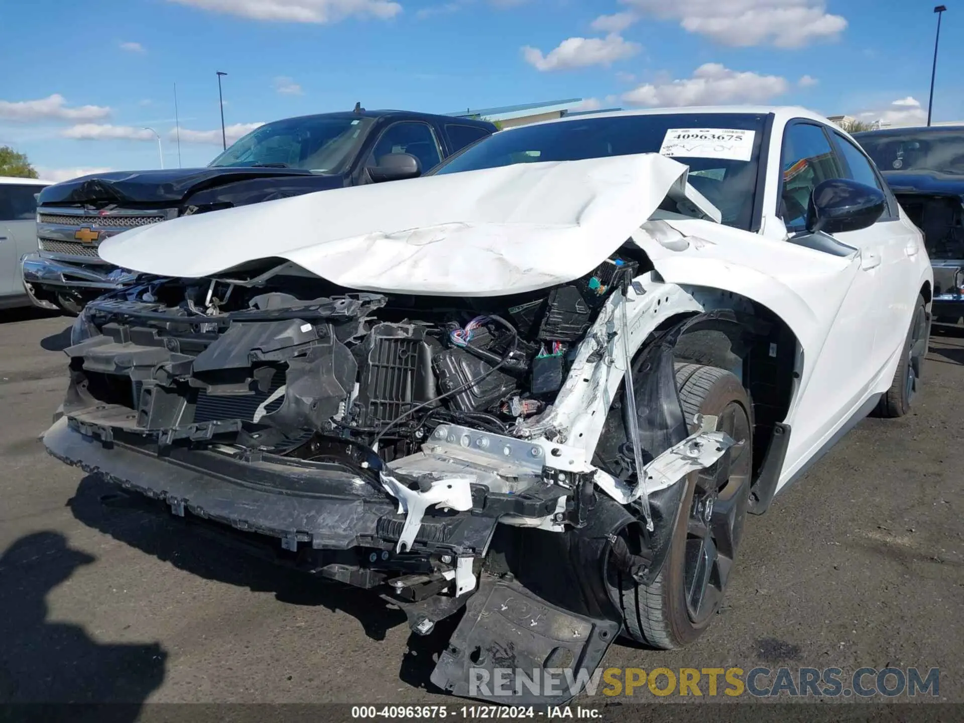 6 fotografías del automóvil dañado 19XFL2H89RE015009 HONDA CIVIC 2024