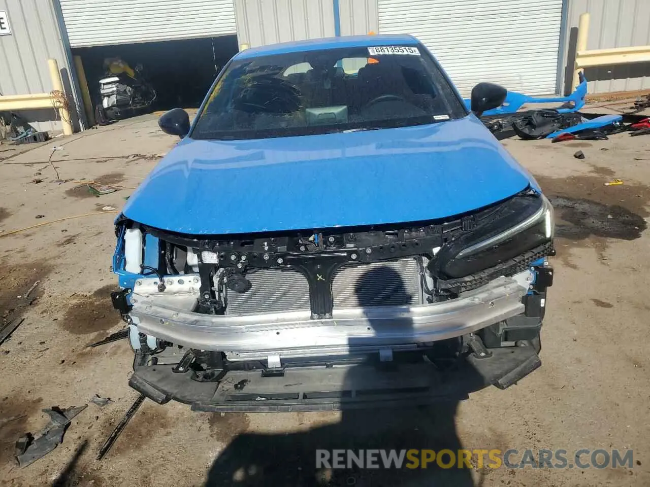 5 fotografías del automóvil dañado 19XFL2H89RE019254 HONDA CIVIC 2024