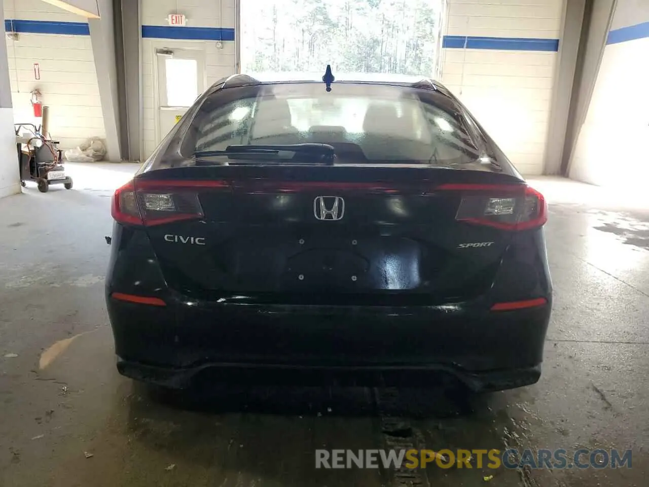 6 fotografías del automóvil dañado 19XFL2H89RE020307 HONDA CIVIC 2024