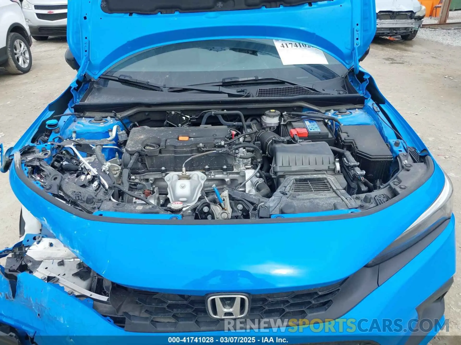 10 fotografías del automóvil dañado 19XFL2H89RE029735 HONDA CIVIC 2024